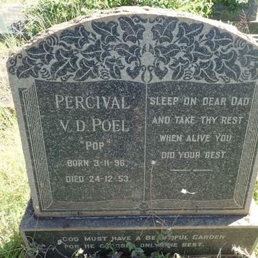 POEL Percival, v.d. 1896-1953