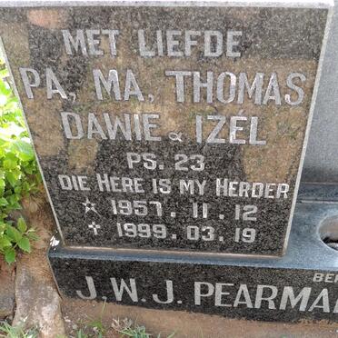 PEARMAIN J.W.J. 1957-1999