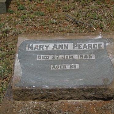 PEARCE Mary Ann -1945
