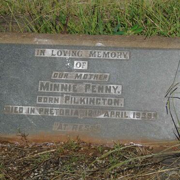PENNY Minnie nee PILKINGTON -1939