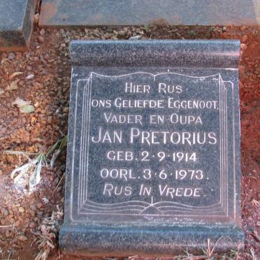 PRETORIUS Jan 1914-1973