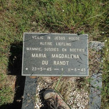 RANDT Maria Magdalena, du 1945-1945