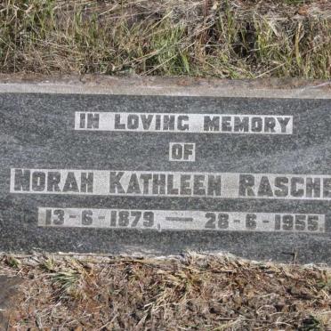 RASCHER Norah Kathleen 1879-1955