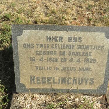 REDELINGHUYS 1918-1926