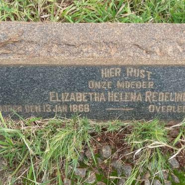 REDELINGHUYS Elizabetha Helena 1868-1922