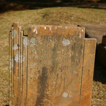 ROBINSON Debora Magrietha 1937-1937