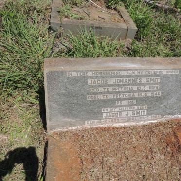 SMIT Jacob Johannes 1888-1940 :: SMIT Jacob J. 1928-1954