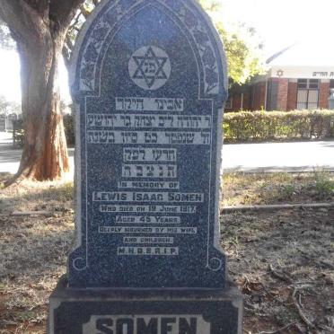 SOMEN Lewis Isaac -1917