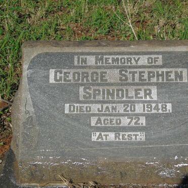 SPINDLER George Stephen -1948