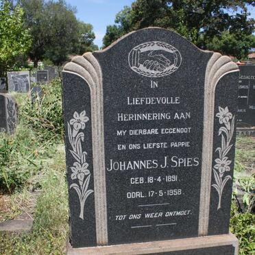 SPIES Johannes J. 1891-1958