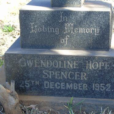 SPENCER Gwendoline Hope -1952