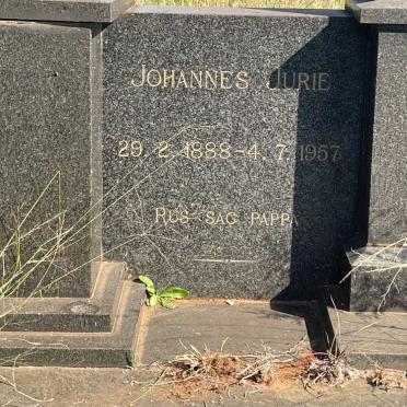 STEYN Johannes Jurie 1888-1957 