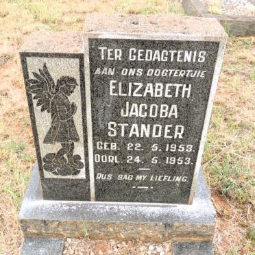 STANDER Elizabeth Jacoba 1953-1953