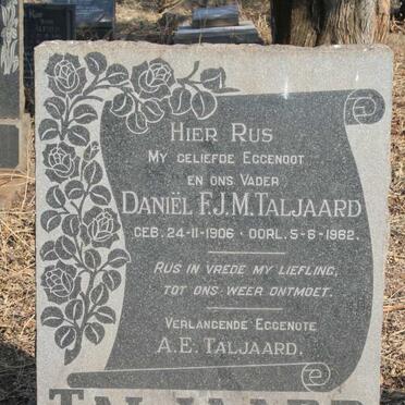 TALJAARD Daniel F.J.M. 1906-1962 