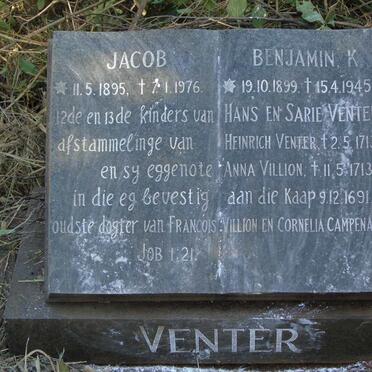 VENTER Jacob 1895-1976 :: VENTER Benjamin K. 1899-1945 :: VENTER Jacques 1919-1977_2