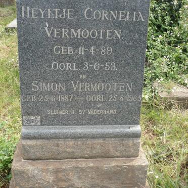 VERMOOTEN Simon 1887-1965 &amp; Heyltje Cornelia 1889-1953