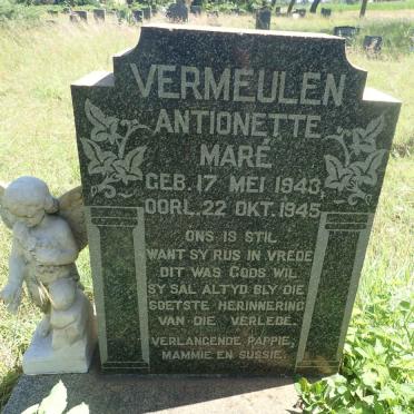 VERMEULEN Antionette Mare 1943-1945