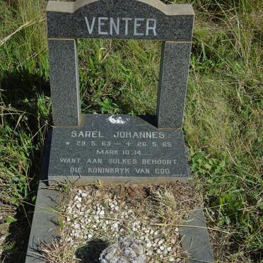 VENTER Sarel Johannes 1963-1965