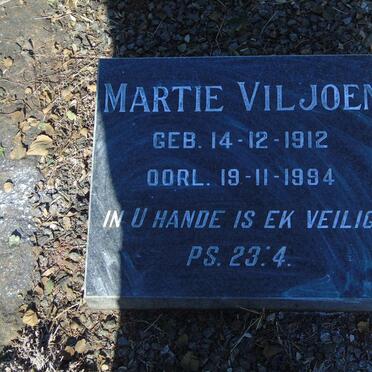 VILJOEN Martie 1912-1994