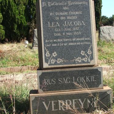VERREYNE Lea Jacoba 1887-1959