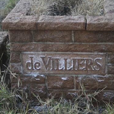VILLIERS Arthur E., de 1894-1959 &amp; Josey M. 1902-1988 _2