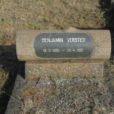 VERSTER Benjamin 1898-1962