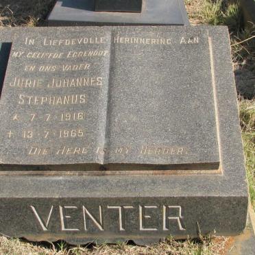 VENTER Jurie Johannes Stephanus 1916-1965