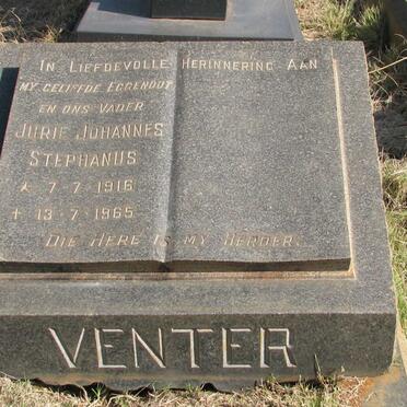 VENTER Jurie Johannes Stephanus 1916-1965