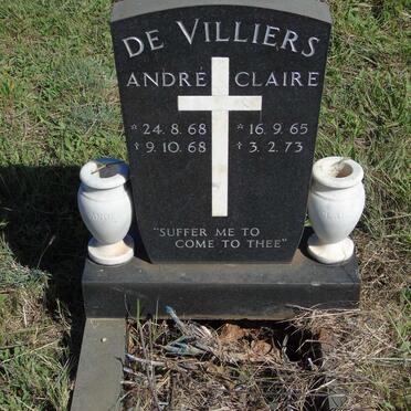 VILLIERS Claire, de 1965-1973 :: DE VILLIERS Andre 1968-1968 
