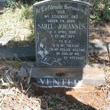 VENTER Sarel Johannes 1908-1987