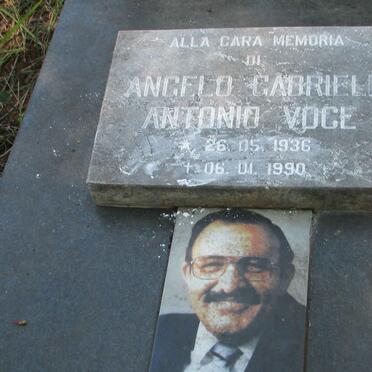 VOCE Angelo Gabriele Antonio 1936-1990