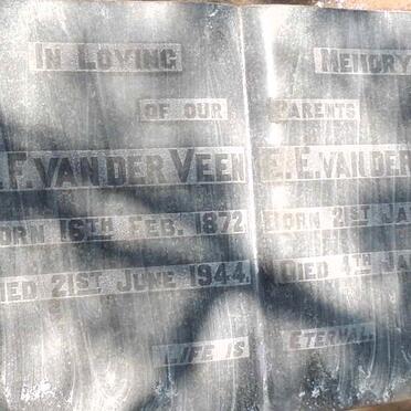 VEEN G.F., van der 1872-1944 & E.E. 1873-1953_2