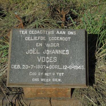 VOGES Joel Johannes 1907-1945