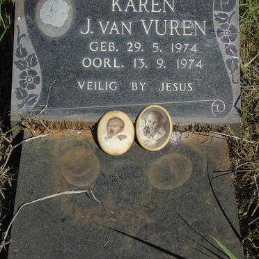 VUREN Karen, J. van 1974-1974