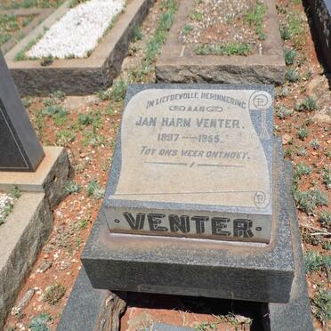 VENTER Jan Harm 1897-1955