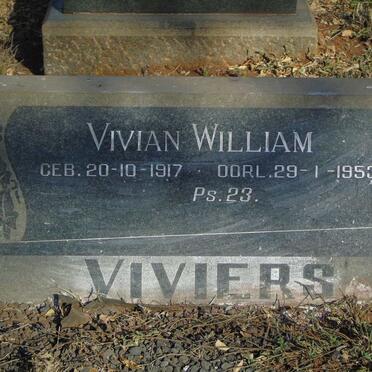 VIVIERS Vivian William 1917-1953