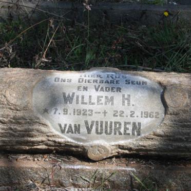 VUUREN Willem H., van 1923-1962