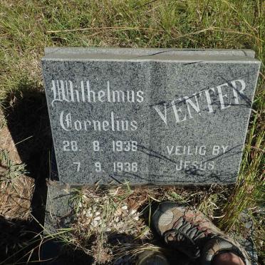VENTER Wilhelmus Cornelius 1938-1938