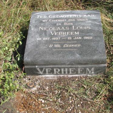 VERHEEM Nicolaas Louis 1897-1962