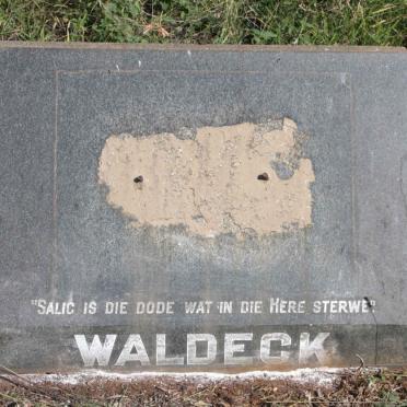 WALDECK ?