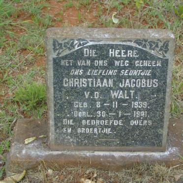 WALT Christiaan Jacobus, v.d. 1939-1941