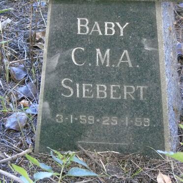 SIEBERT C.M.A. 1959-1959
