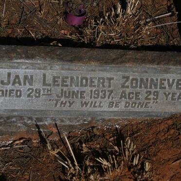 ZONNEVELD Jan Leendert -1937