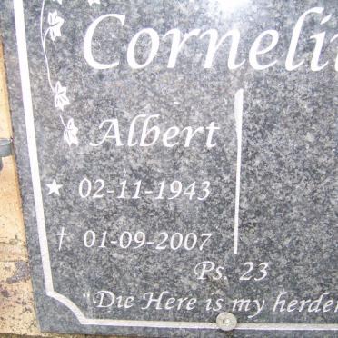 CORNELIUS Albert 1943-2007