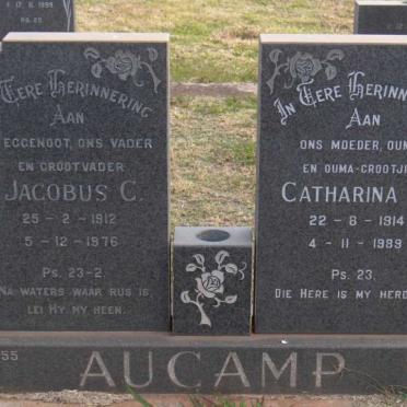 AUCAMP Jacobus C. 1912-1976 &amp; Catharina J. 1914-1989