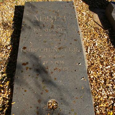 AURET Kenhardt 1879-1933 &amp; Hubrecht Neeltje 1884-1976
