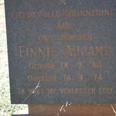 AUCAMP Finnie 1885-1974