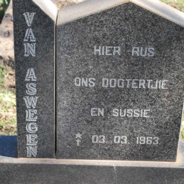 ASWEGEN Baba, van 1963-1963