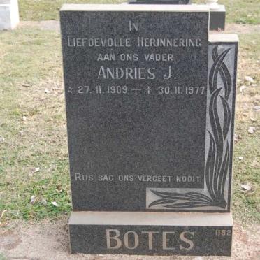 BOTES Andries J. 1909-1977