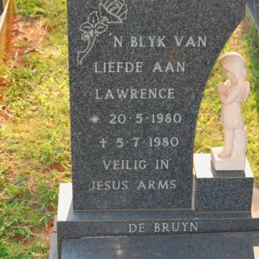 BRUYN Lawrence, de 1980-1980
